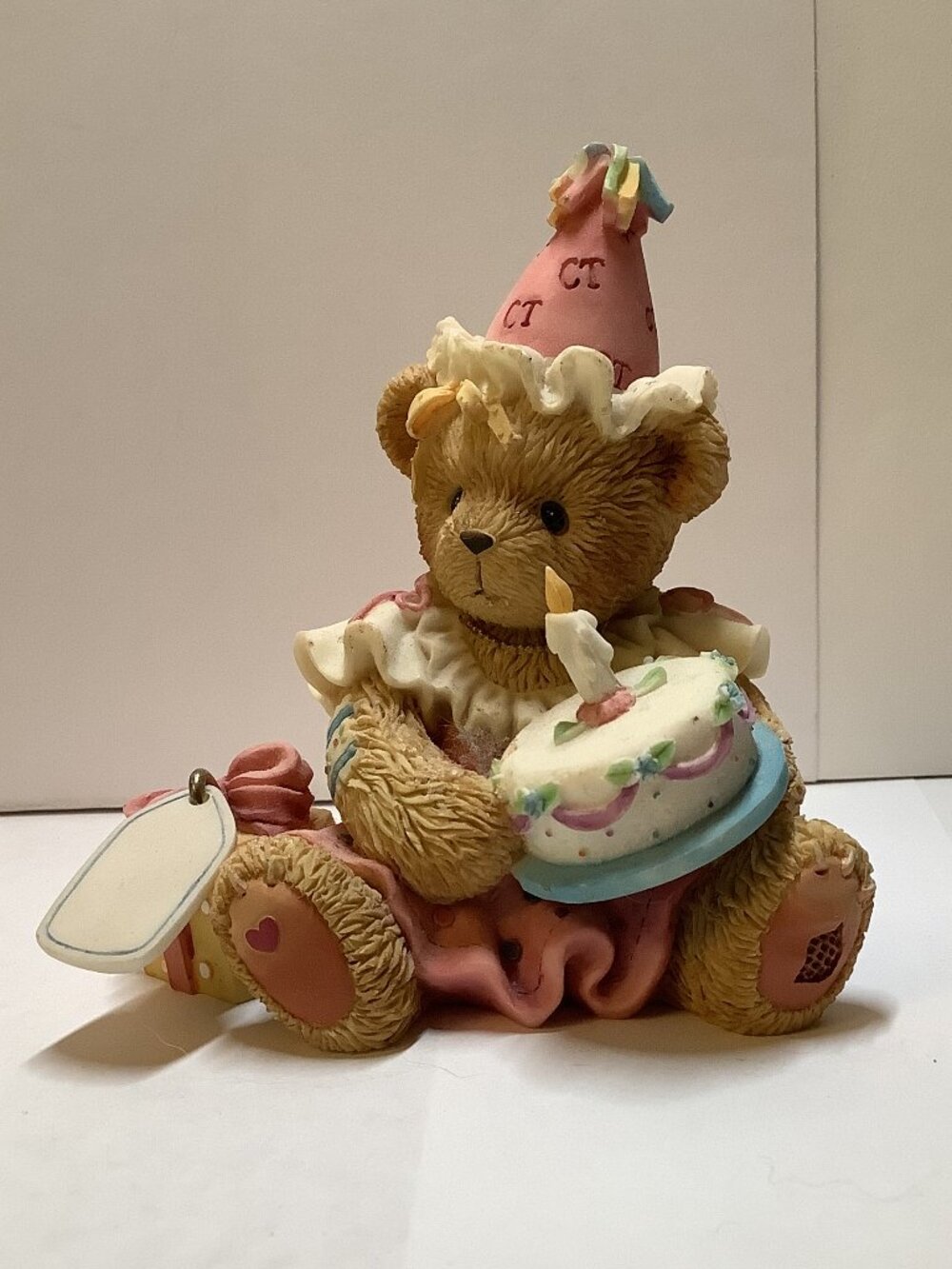 Cherished Teddies "May All Your Birthday Wishes Come True" figurine